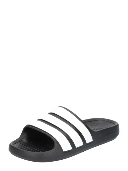 ADIDAS SPORTSWEAR Saboți ADILETTE / alb negru