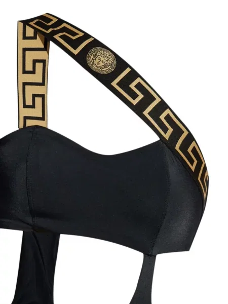 Maudymosi kostiumėlis Versace juoda