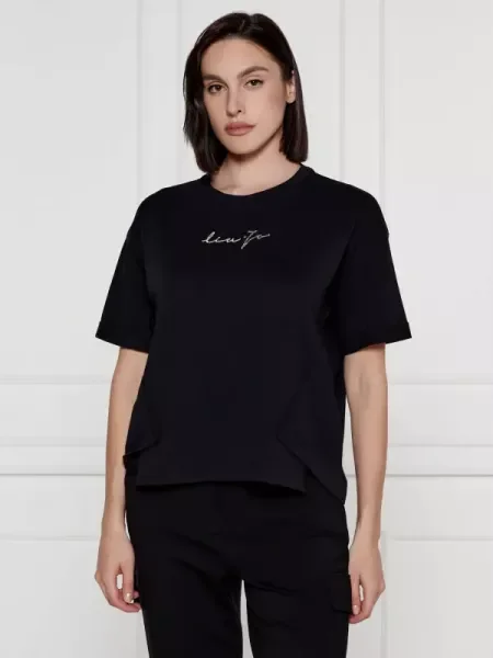 Liu Jo Sport Tricou | Relaxed fit negru