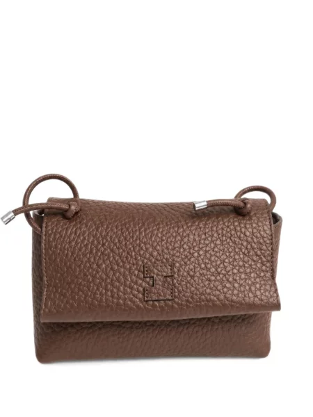 Bőr shopper táska Iacucci barna