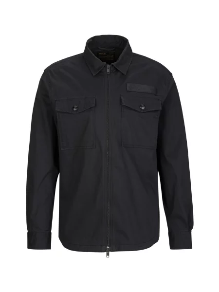 REPLAY Košeľa Comfort Cotton Satin sivá