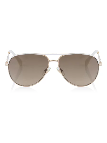 Okulary przeciwsłoneczne Jimmy Choo żółte