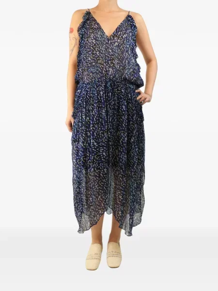 Rochie Marant Etoile cu volane albastru