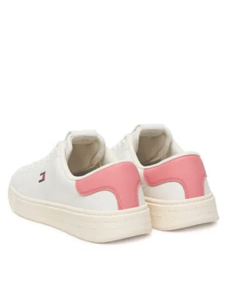 Espadrilles Tommy Jeans Tjw Script Cupsole fehér