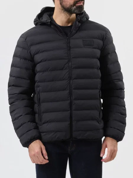Куртка Ea7 Emporio Armani чорна
