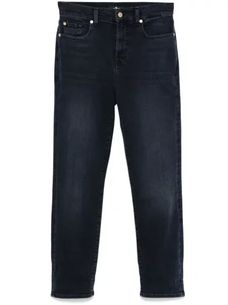 Blugi skinny 7 For All Mankind albastru