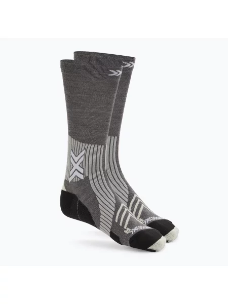 Шелковые носки X-socks для бега серые