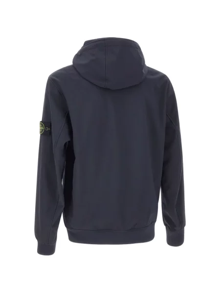 Geacă Stone Island cu strasuri albastru