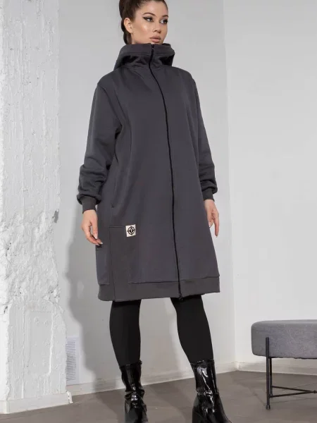 Женская куртка на сіра