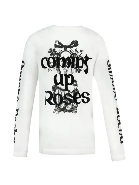 Lung tricou Simone Rocha alb