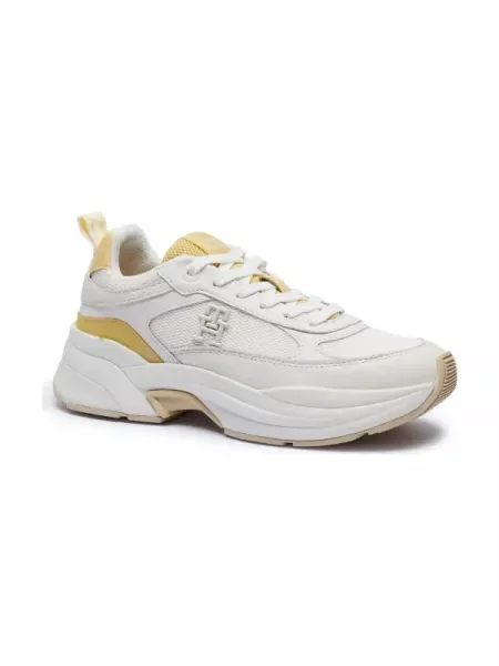 Tommy Hilfiger Bőr sneakers tornacipő CHUNKY RUNNER