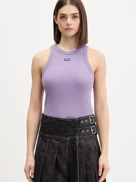 Топ Hugo Blue Easy Tank_B синій