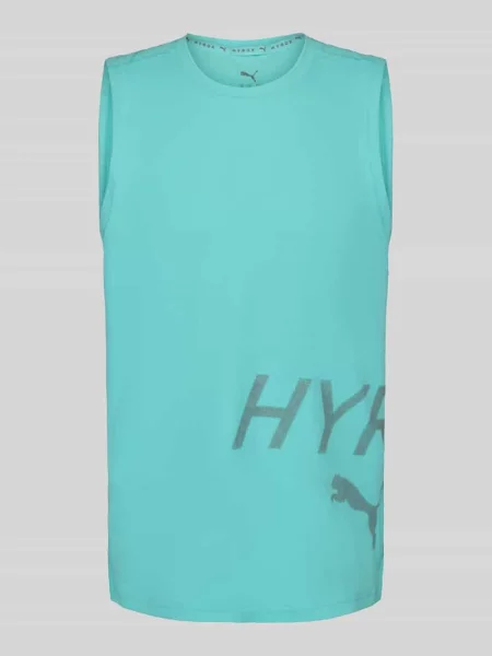 T-shirt sportowy o kroju regular fit z okrągłym dekoltem Puma Performance miętowa