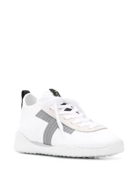 Fűzős csipkés sneaker Tod's fehér