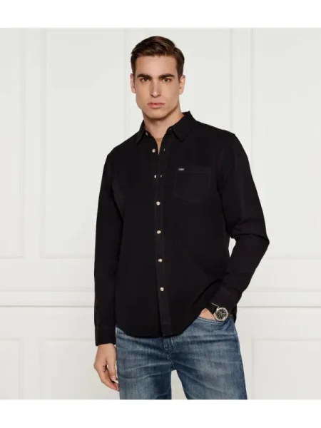 Guess Jeans Cămașă | negru