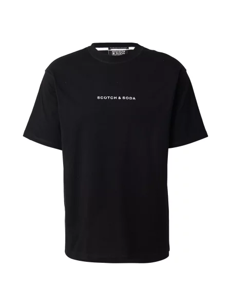 SCOTCH & SODA Tricou negru alb