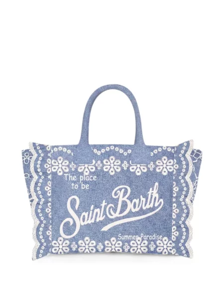 Geantă shopper Mc2 Saint Barth albastru