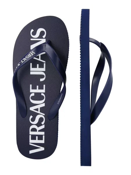Șlapi Versace Jeans Couture alb