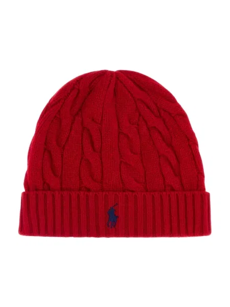 Czapka Polo Ralph Lauren czerwona