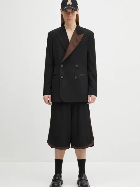 Шерстяные шорты Wales Bonner