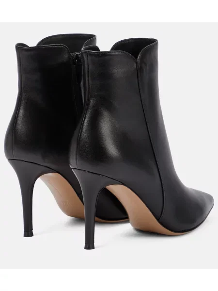 Cizme scurte Gianvito Rossi din piele negru