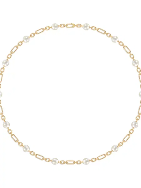 Colier Rosekey cu perle galben