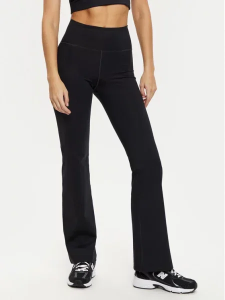 Girlfriend Collective Legginsy Compressive Flare Fit czarny