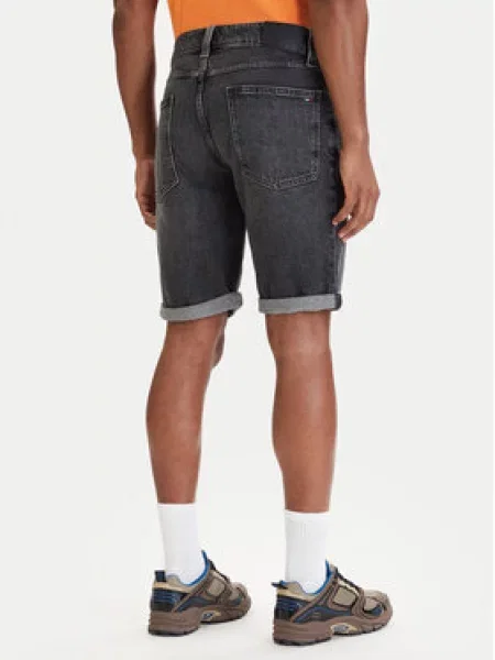 Džínsové šortky Tommy Jeans sivá