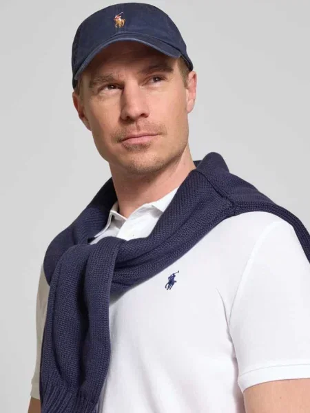 Koszulka polo o kroju regular fit z mieszanki bawełny Polo Ralph Lauren biała
