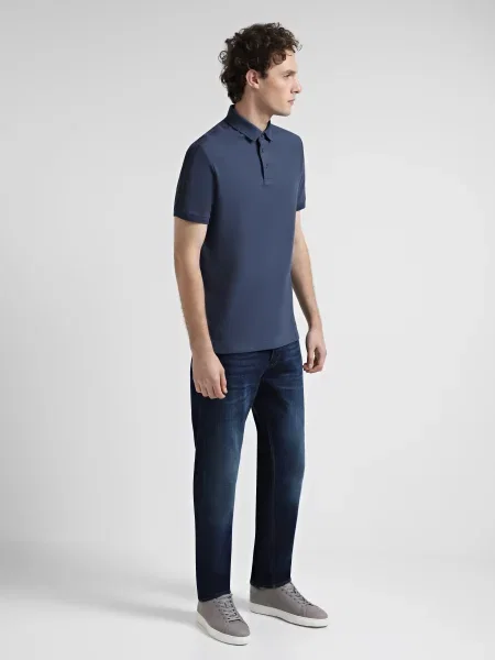 Зауженные джинсы Emporio Armani синий