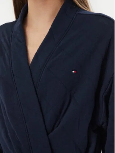 Tommy Hilfiger Chalatas Tamsiai mėlyna