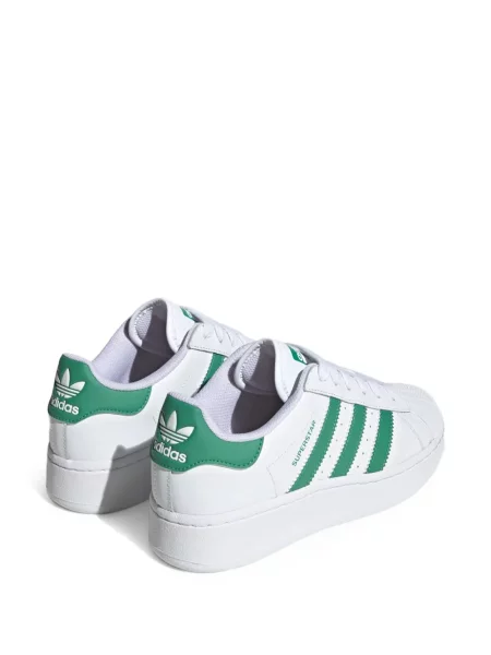 Pruhované trekkingové lněné tenisky Adidas UltraBoost šedé