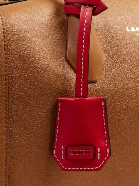 Geanta de piele Lancel din piele maro
