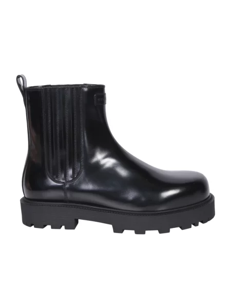 Botki Givenchy skórzane czarne