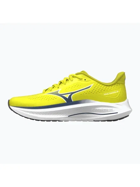 Мъжки обувки за бягане Mizuno Wave Inspire 22 lightning yellow/dazzling blue синьо