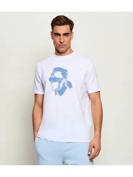 Karl Lagerfeld Tricou alb