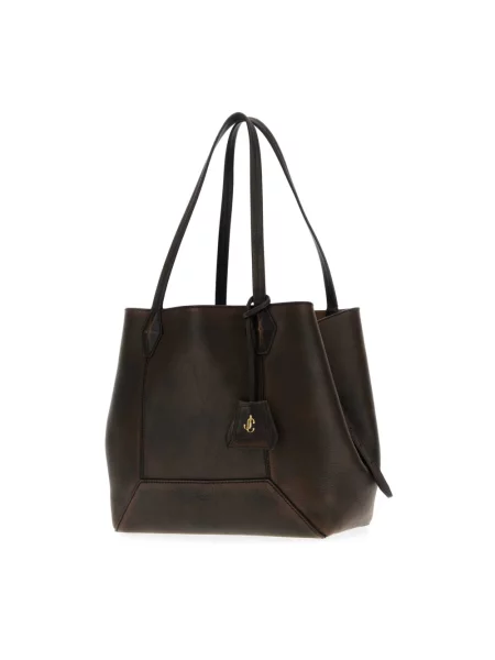 Shopperka Jimmy Choo brązowa