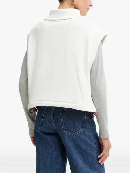 Top Rag & Bone fără mâneci alb