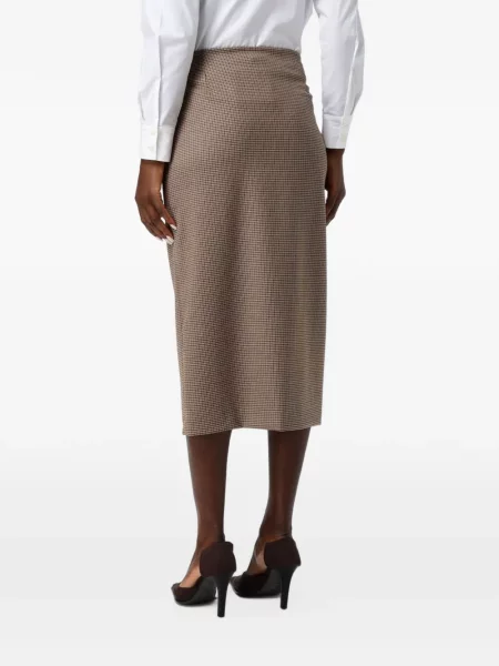 Fustă midi Mar De Margaritas cu model pepito
