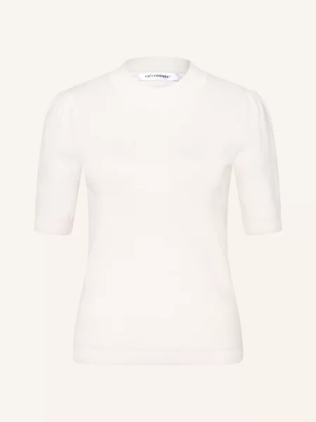 Co'couture Pletené Tričko Luecc krémová