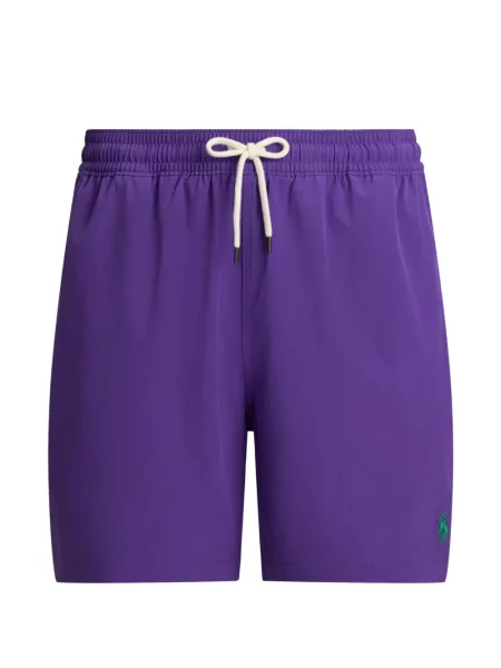Pulover Polo Ralph Lauren cu autograf cu cordon cu decolteu rotund albastru