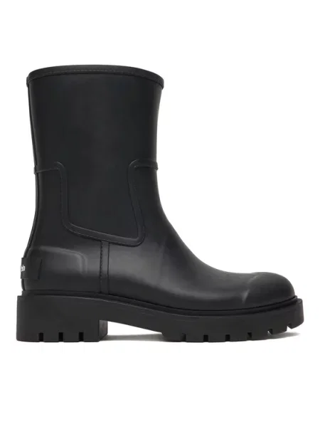 Calvin Klein Jeans Gumijasti škornji Mid Rainboot črna