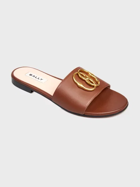 Шлепанцы Bally коричневые
