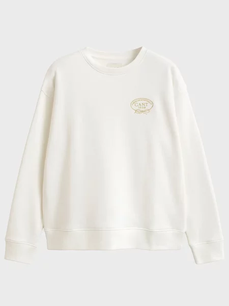 Свитшот Gant белый