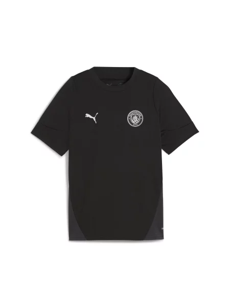 Młodzieżowa koszulka treningowa Manchester City PUMA czarna