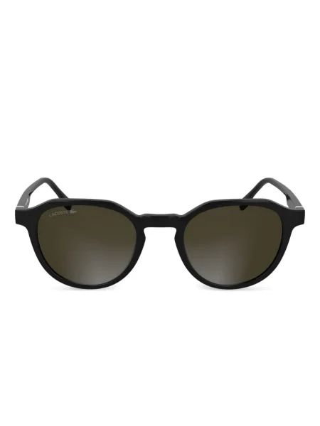 Ochelari de soare Lacoste cu imagine negru