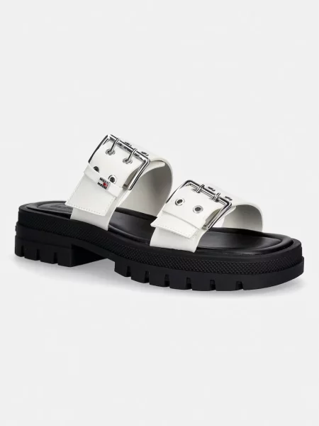 Tommy Jeans Saboți alb