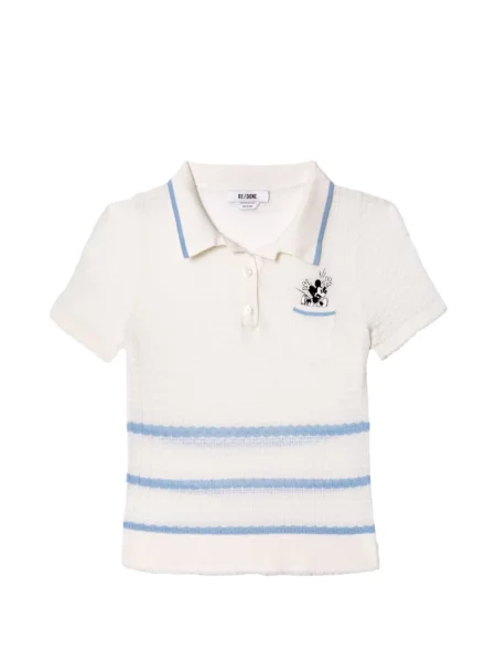 Tricou polo Re/done cu broderie