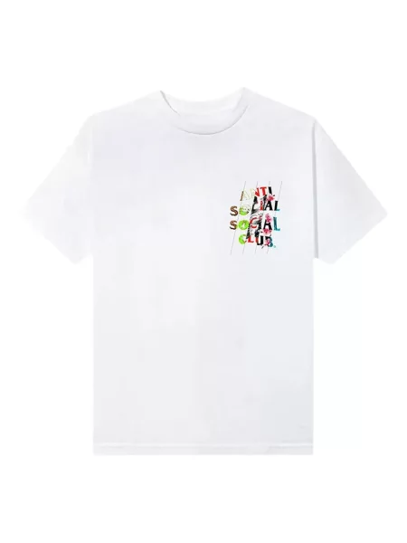 Tricou Anti Social Social Club alb