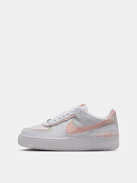 Кожаные кроссовки Nike белые